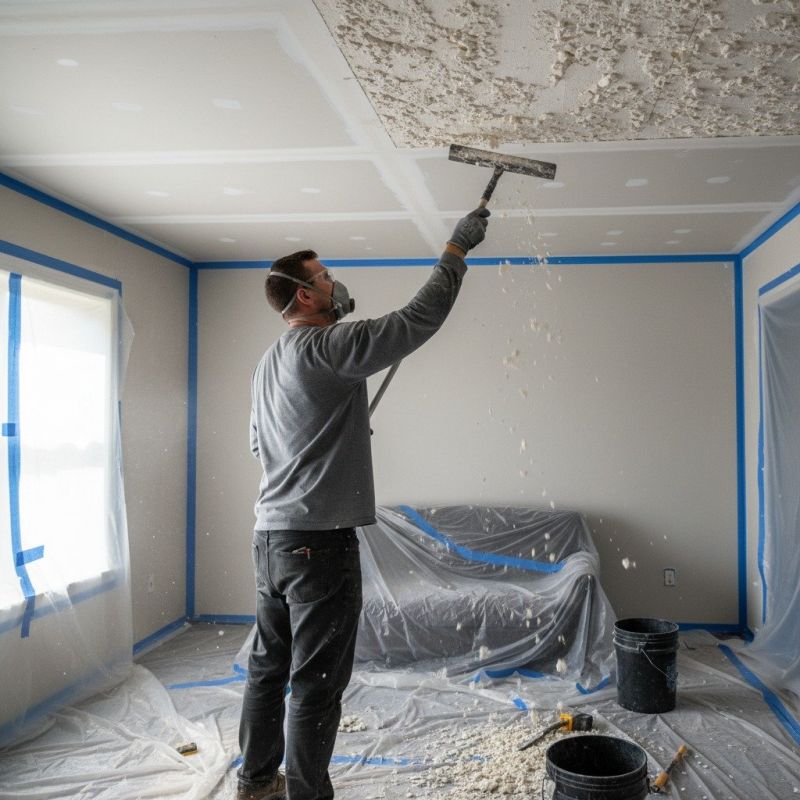 Knockdown Ceiling Removal in Phoenix, AZ