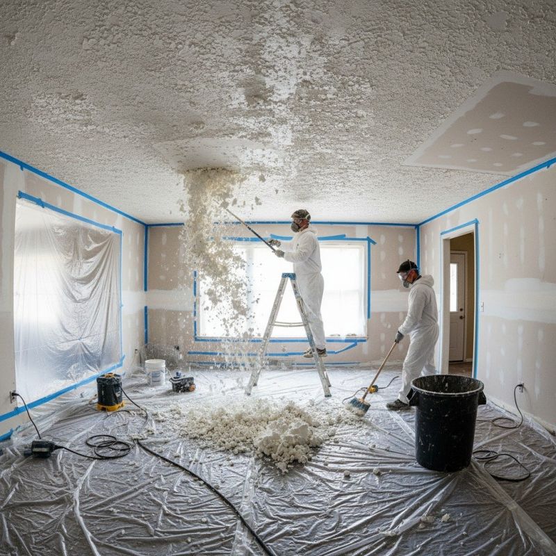 Swirl Ceiling Removal in Gilbert, AZ