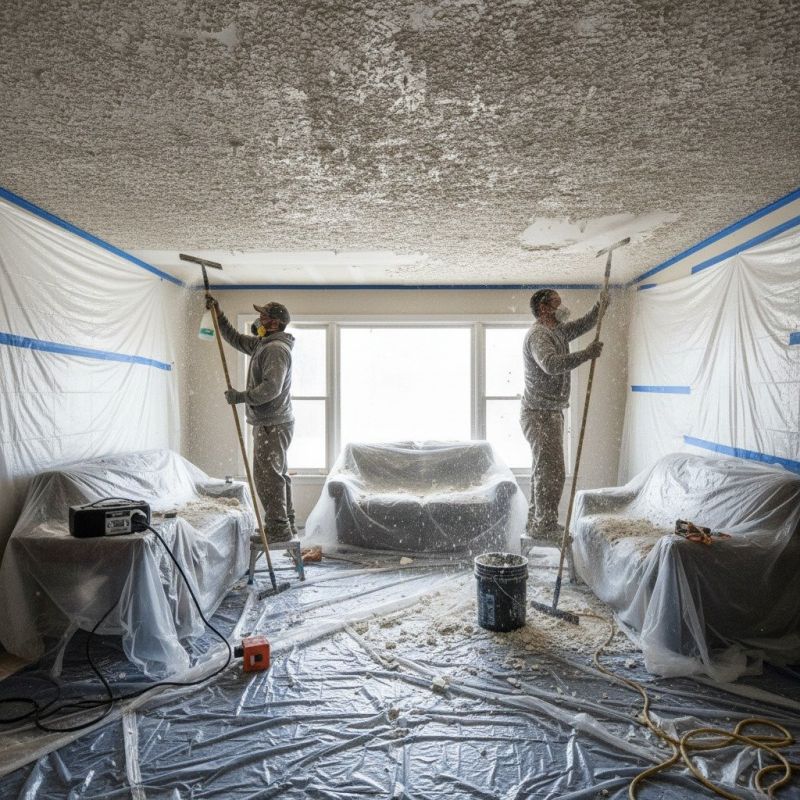Swirl Ceiling Removal in Kansas City, MO