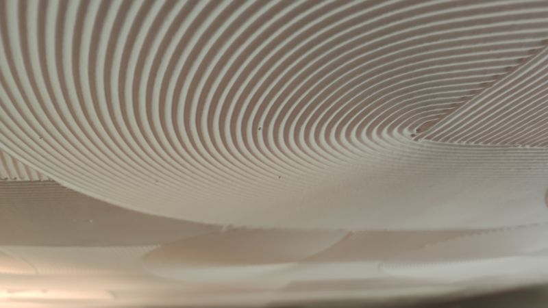 Finished Textured Ceiling